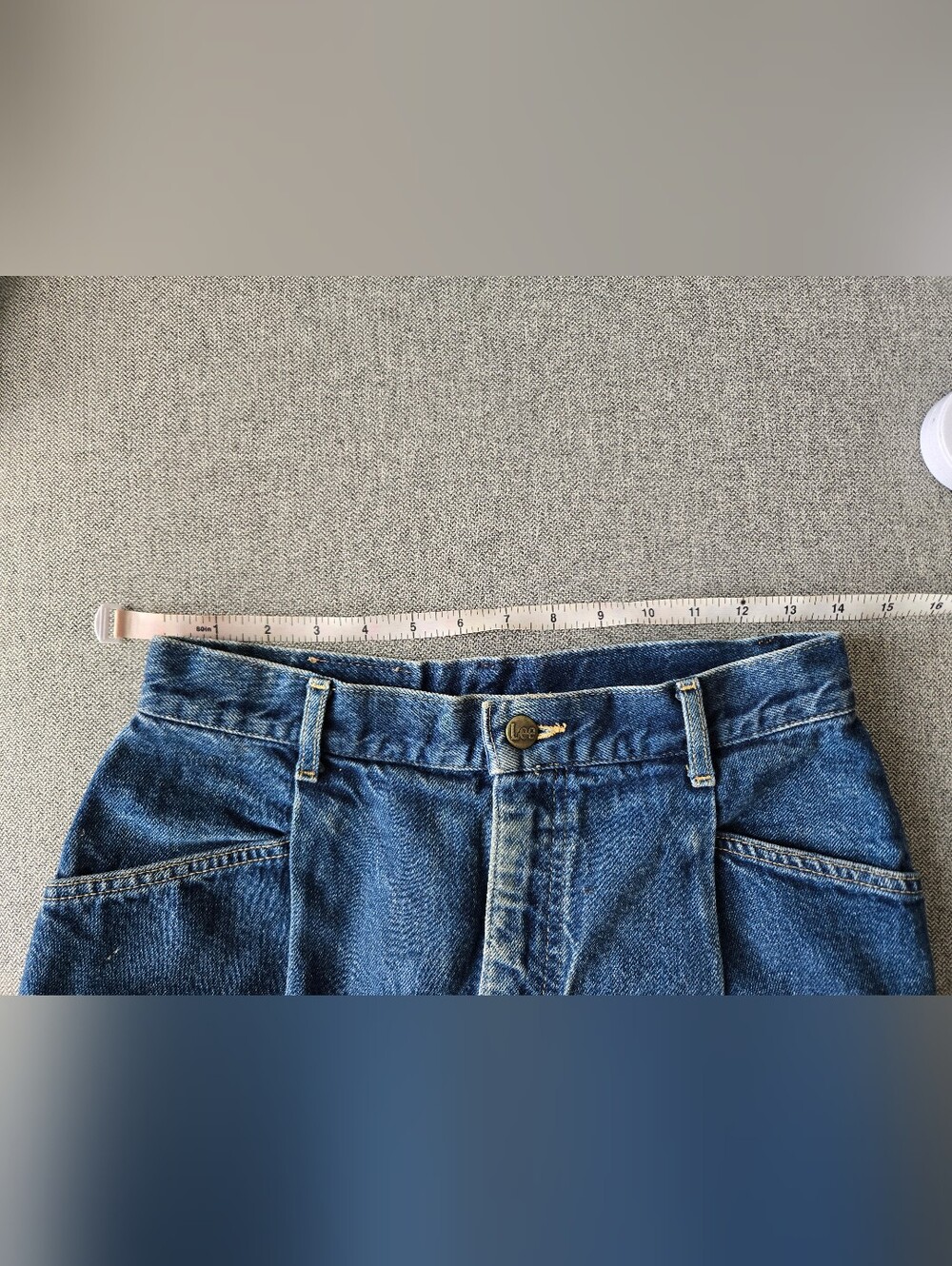 Lee High-Rise Relaxed Jeans in Denim Blue